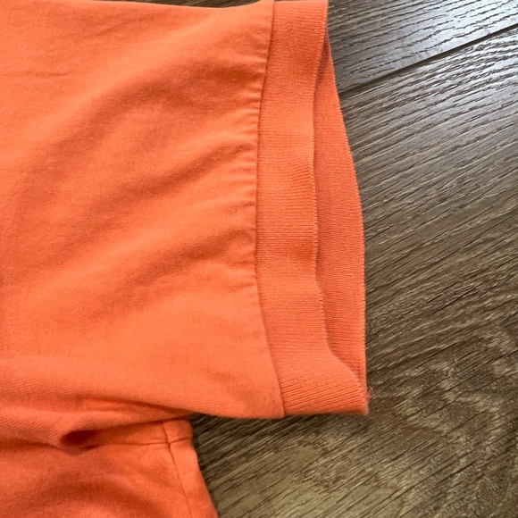 Lacoste Men's Cotton Polo, Orange, Size 6 (XL), lightweight, collared, summer - Picture 7 of 13